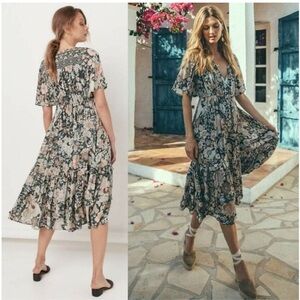 Spell Amethyst Midi Dress